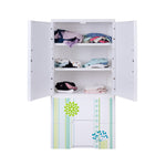Load image into Gallery viewer, Kideez Wardrobe - Green Flower Print
