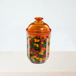 Load image into Gallery viewer, Clear-Airtight-Jar-Small-Amber-Phoenix-Homeware
