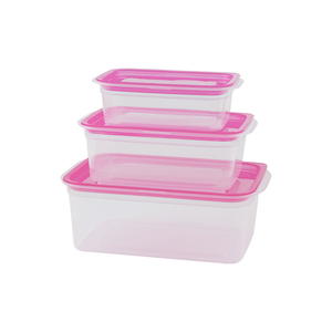 Delight-Smart-Storage-Container-Pack-of-3-Pink-Phoenix-Homeware
