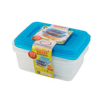 Load image into Gallery viewer, Delight-Smart-Storage-Container-Pack-of-4-Blue-Phoenix-Homeware
