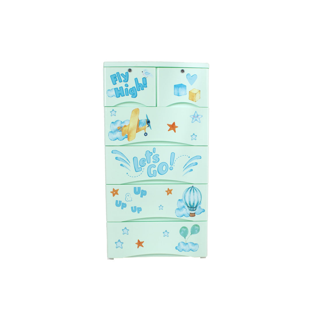 Orchid Drawer - Fly High Print