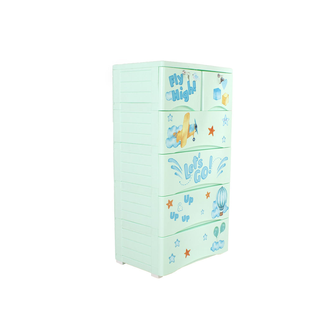 Orchid Drawer - Fly High Print