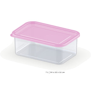 Delight-Storage-Container-7L-Pink-Phoenix-Homeware