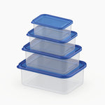 Load image into Gallery viewer, delight container set of 4 blue

