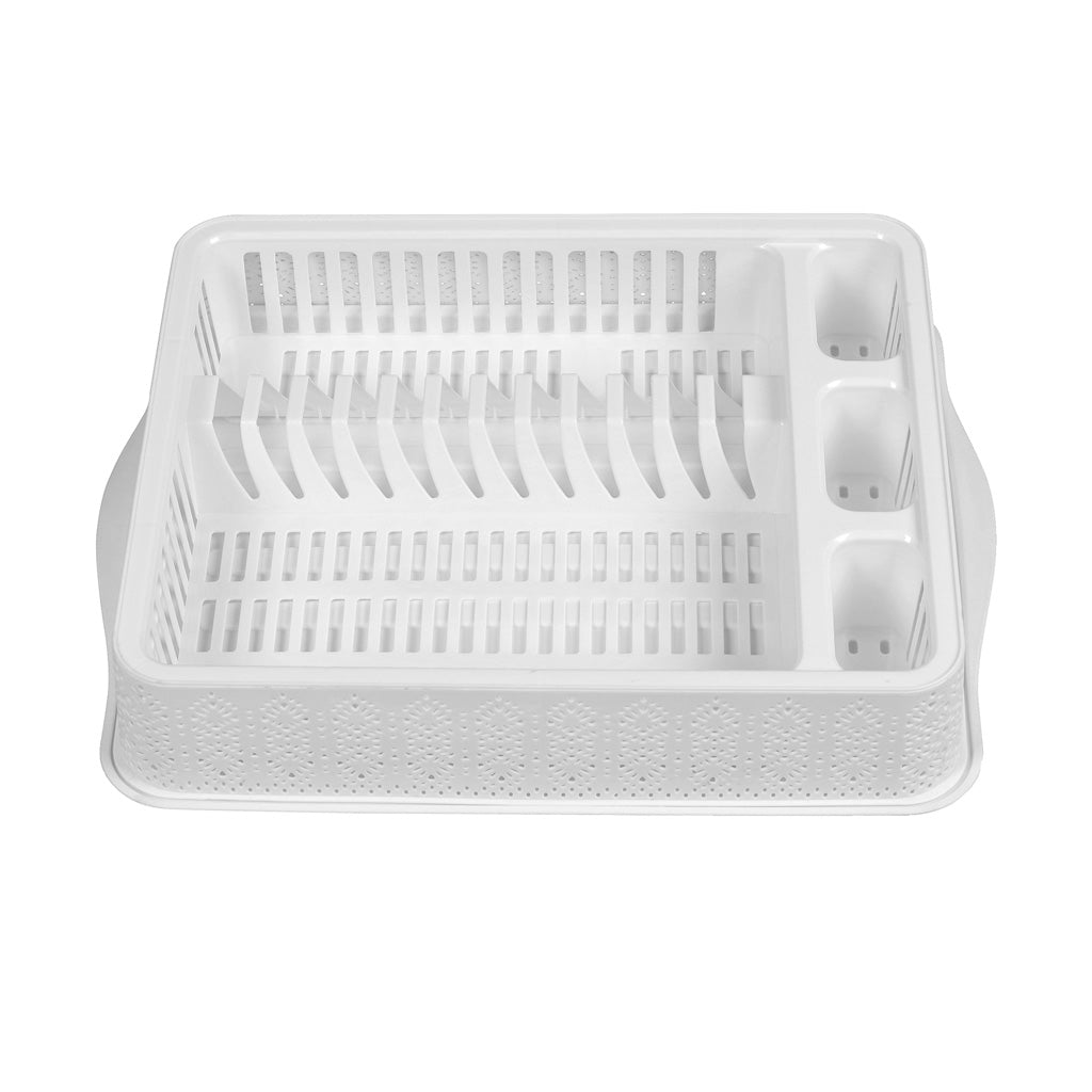 Lace-Dish-Storage-Drainer-White-Phoenix-Homeware